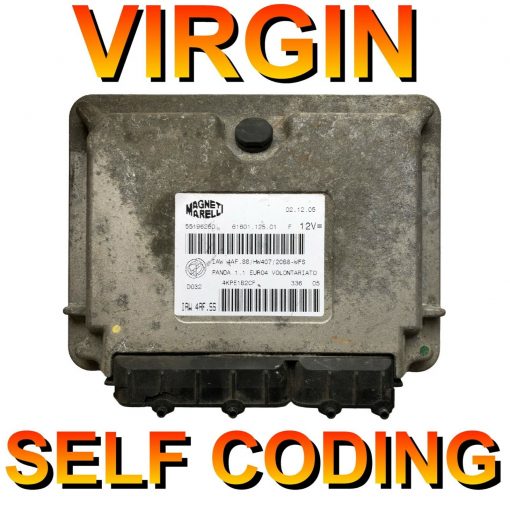 Fiat Panda ECU IAW4AF.SS | HW407 | 55196260 | *Virginized* Self coding unit *Plug & Play*