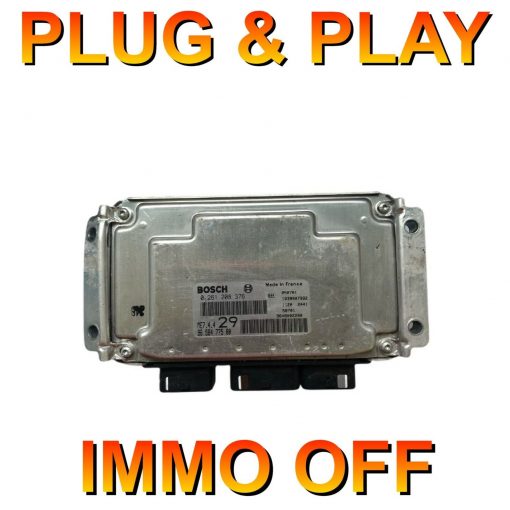 Peugeot Citroen ECU 0261208376 | 9658477580 | 29 | ME7.4.4 | *Plug & Play* IMMO OFF - FREE RUNNING
