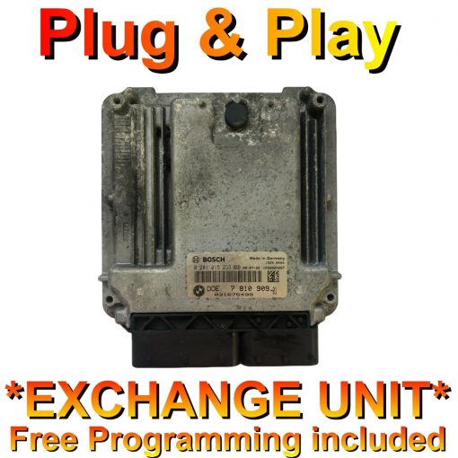BMW ECU 0281011631 | DDE7795844 | *Plug & Play* Exchange unit (Free Programming BY POST)