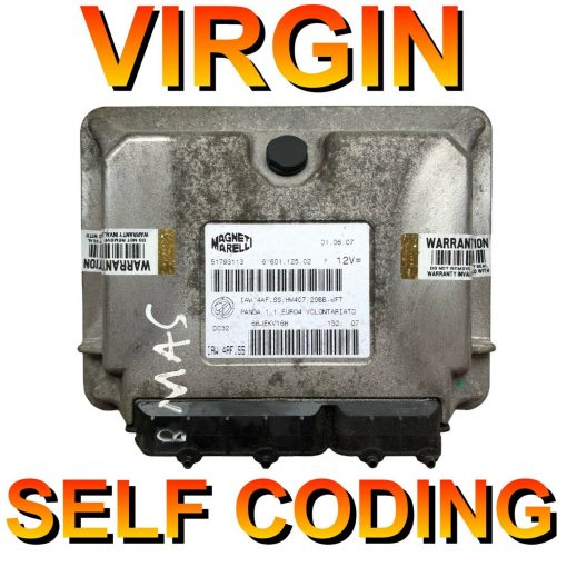 Fiat Panda ECU IAW4AF.SS | 51793113 *Plug & Play* Self coding Virgin
