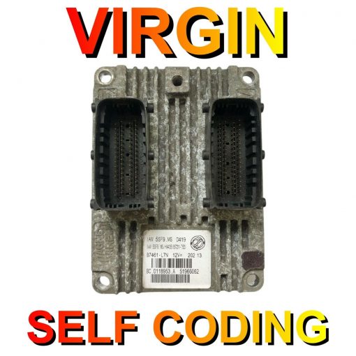 Fiat ECU IAW5SF9.MS | HW405 | 51966062 | *Virginized* Self coding unit *Plug & Play*