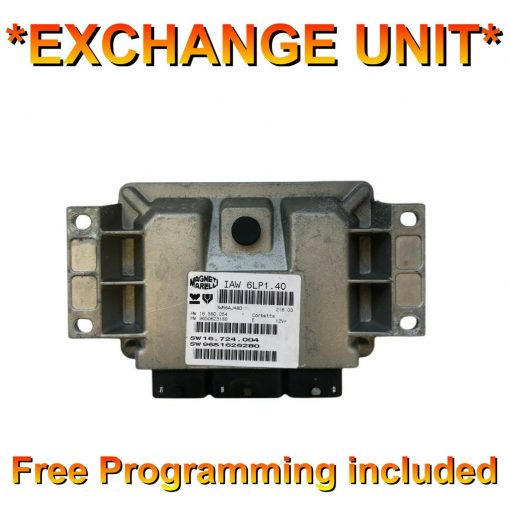 Citroen Peugeot ECU IAW6LP1.40 | HW9650623180 | *Plug & Play* Exchange unit (Free Programming – BY POST!)