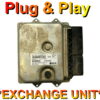 FIAT ECU MJD8F3.F1 | 51918360 | HW10P | Plug+Play Exchange unit