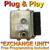 Fiat ECU 8F3.Q2 / HW10C / 55246397 *Plug & Play* Exchange unit (Free Programming BY POST)