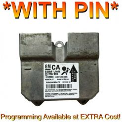 Vauxhall Opel Corsa D Airbag ECU 13256903 CA WITH PIN / Plug & play AT EXTRA COS