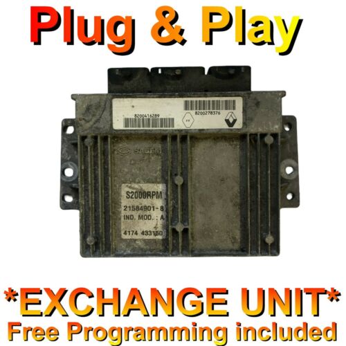 Renault ECU 8200416289 / 8200278376  *Plug & Play* (Free Programming)