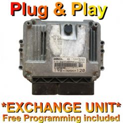 Fiat ECU 0281013579 / 51809688 / 198 / 120  *Plug & Play* Free Programming