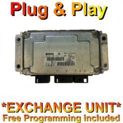 Peugeot Citroen ECU 0261207318 / 9653492680 / 51  *Plug & Play* Free Programming