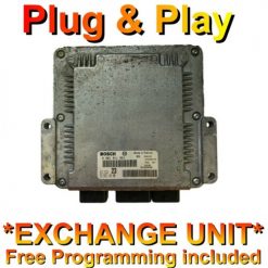 Peugeot 406 HDi ECU 0281011521 / 9656314380 / 23 *Plug & Play* Free programming!