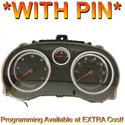 Vauxhall Opel Corsa D Instrument Cluster Clocks 1303304B  WITH PIN - Programming