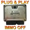 VW Polo 1.4 tdi ECU 045906019C / 0281010697 *Plug & Play* (IMMO OFF)