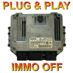 Peugeot Citroen ECU 0281011627 / 9656161880 / EDC16C34  *Plug & Play* Immo off
