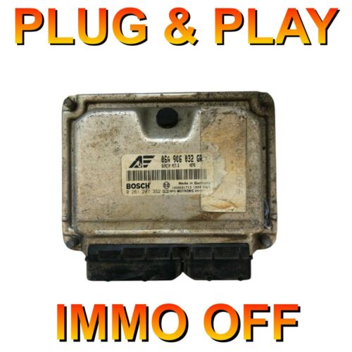 FORD ECU 06A906032 GR  / 0261207352  *Plug & Play* (Immo off)