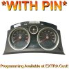 Vauxhall Opel Astra H Instrument Cluster Clocks 13308990 XL WITH PIN - Programmi