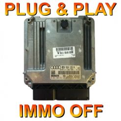  AUDI A6 ECU 0261S02211 / 8E0910115N / MED9.1  *Plug & Play* (Immo off)
