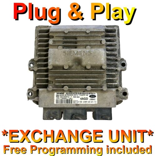Ford TDCI ECU 2N1A-12A650-AE / 5WS40031E-T / 4AGD *Plug & Play* (Free programmin