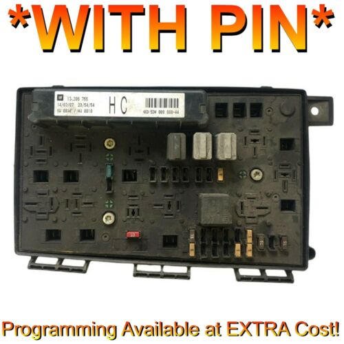 Vauxhall Opel Astra H UEC Fusebox 13206755 HC *With Pin* / Plug & play (At extra