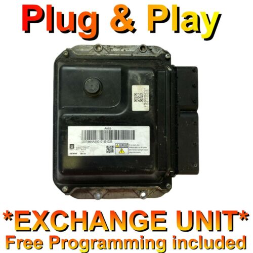 Vauxhall Astra J ECU 55577647 / MB275800-8884  *Plug & Play* Free Programming
