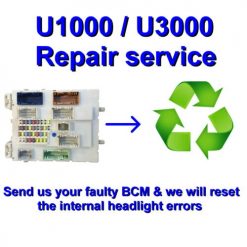 Ford Ranger BCM Body control module U1000 U3000 Headlight fault repair service