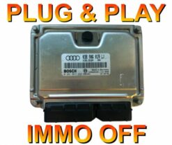 Audi A4 1.9TDi (AVF) ECU 038906019LJ / 0281011222 *Plug &Play* (Immo off) STAGE1