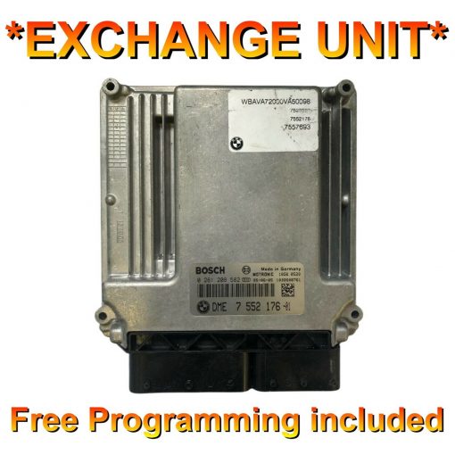 BMW 3 Series E46 ECU 0261208582 | DME 7552176 | *Plug & Play* Exchange unit (Free Programming BY POST)