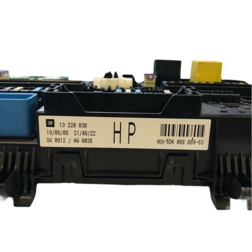 Vauxhall Opel Astra H / Zafira B REC Rear Electrical Centre / Fusebox 13220830 | 5DK008669-63 | HP | *WITH PIN* Programming available - BY POST!