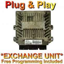 Peugeot Citroen ECU Siemens SID803A | 5WS40613B-T | HW9661642180 | Plug+Play Exchange unit