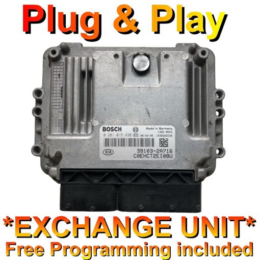 Kia Hyundai ECU 0281015964 / 39111-2A120 *Plug & Play* (Free Programming)
