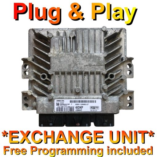 Ford ECU 5WS40419F-T | 6G91-12A650-LF | 6DXF | SID206 | *Plug & Play* Exchange unit (Free Programming BY POST)
