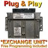 Citroen Peugeot ECU 9650825480 | 9642222380 | S2PM-382 | *Plug & Play* Exchange unit (Free Programming – BY POST!)