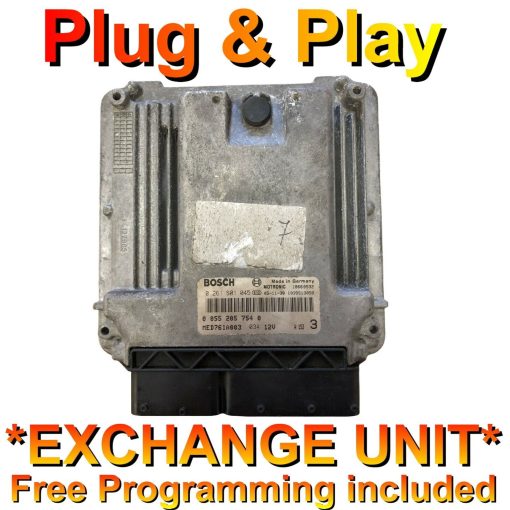 Fiat Alfa Romeo ECU 0261S01045 | 00552057540 | MED7.6.1 | *Plug & Play* Exchange unit (Free Programming BY POST)
