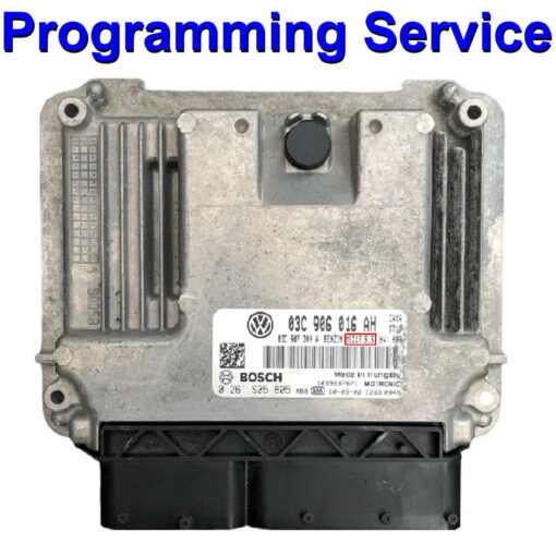 Audi Seat Skoda Volkswagen VW ECU Bosch MED17 | MED17.1.27 | MED17.5 | MED17.5.5 | Programming Service