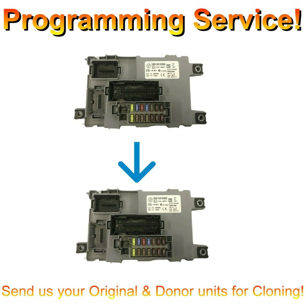 FIAT 500 / Ford / Citroen BCM Body Control Module Programming service ...