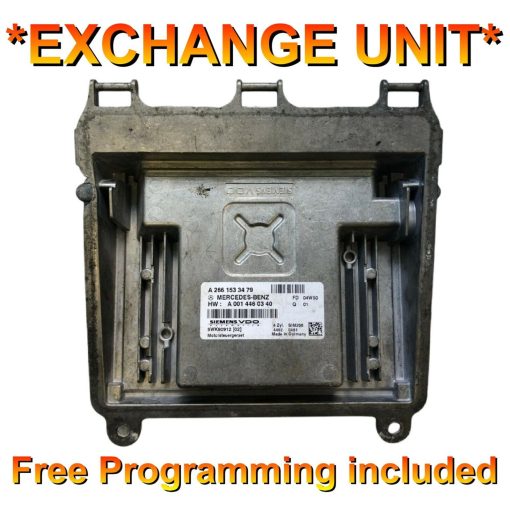 Mercedes ECU A2661533479 | 5WK90912 | *Plug & Play* Exchange unit (Free Programming BY POST)