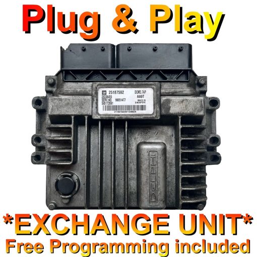 Chevrolet Captiva | Vauxhall ECU 25187592 | AA9T| *Plug & Play* Free Programming