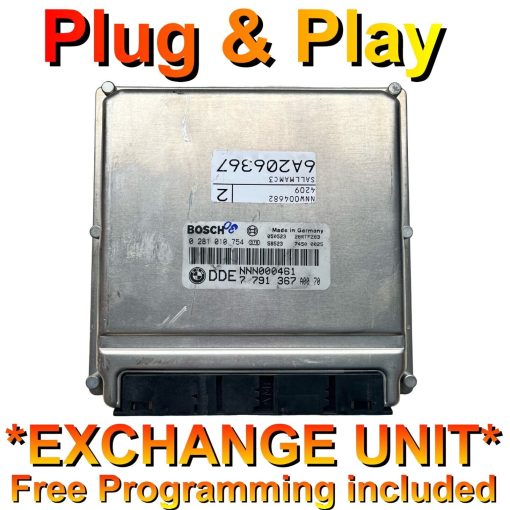 Range Rover / BMW ECU 0281010754 | DDE7791367 | *Plug & Play* Exchange unit (Free Programming BY POST)