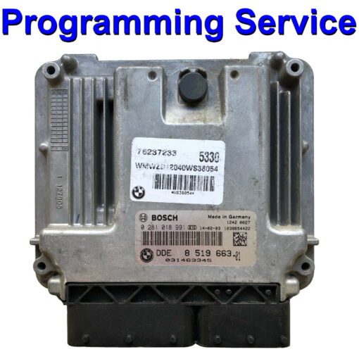 BMW | Mini ECU Bosch DDE8 | DDE7 | EDC17 | EDC17CP02 | EDC17C06 | EDC17C50 | EDC17C56 | Programming Service