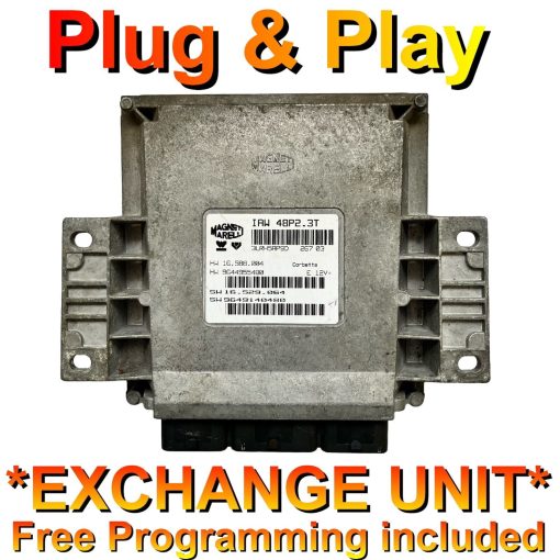 Peugeot ECU IAW48P2.3T | HW9644955480 | SW9649140480 | *Plug & Play* Exchange unit (Free Programming BY POST