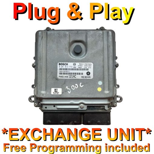 Chrysler 300C MK13.0 CRD ECU 0281013773 | P05149121AC | *Plug & Play* Exchange unit (Free Programming BY POST)