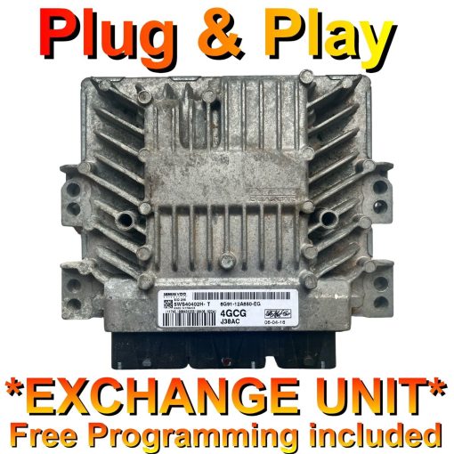 Ford Galaxy ECU 5WS40402H-T | 6G91-12A650-EG | 4GCG | SID206 | *Plug & Play* Exchange unit (Free Programming BY POST)