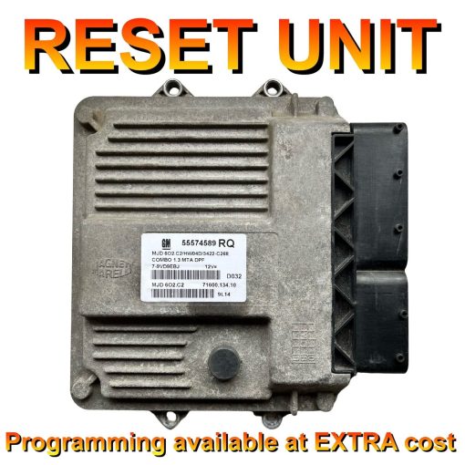 Vauxhall Opel Corsa C ECU 55574589 | RQ | MJD6O2.C2 | *RESET* Programming available - BY POST!