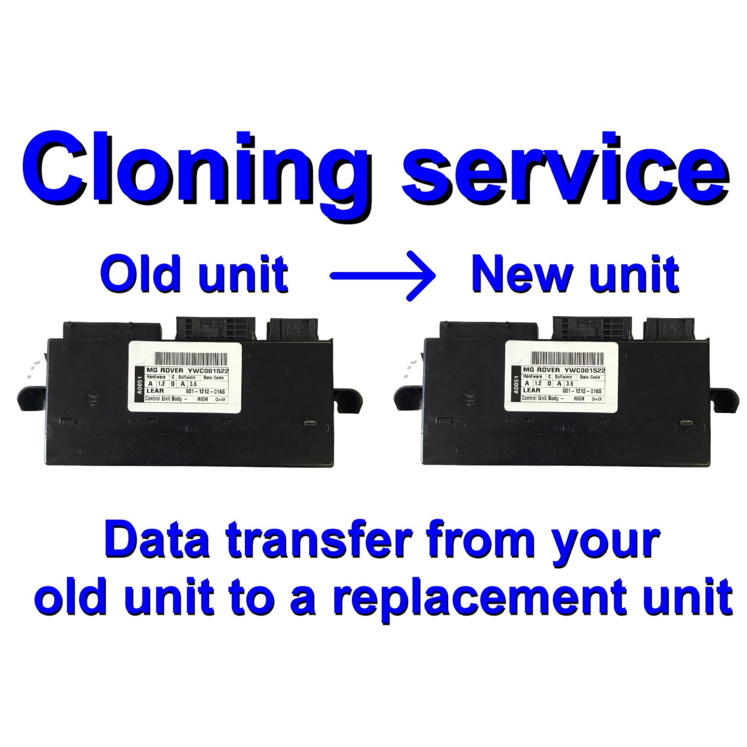 Rover 75 BCM / Body Control Module Programming / Cloning Service Buy Now