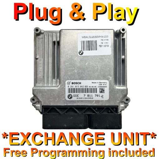 BMW 3 Series ECU 0281015042 | DDE7811701 | *Plug & Play* Exchange unit (Free Programming BY POST)