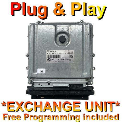 BMW 3 Series ECU Bosch 0281031951 | DDE8586536 | EDC17C41 | *Plug & Play* Exchange unit (Free Programming BY POST)