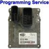 Peugeot Citroen Semi Automatic Gearbox ECU CFC310P. Programming Service