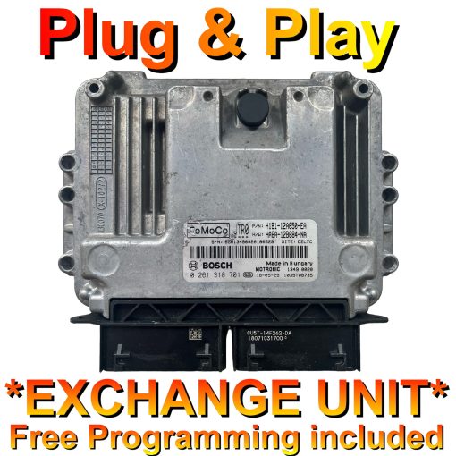 Ford Fiesta Mk8 ECU Bosch 0261S18701 | H1B1-12A650-EA| MED17.0.7 | *Plug & Play* Exchange unit (Free Programming BY POST)