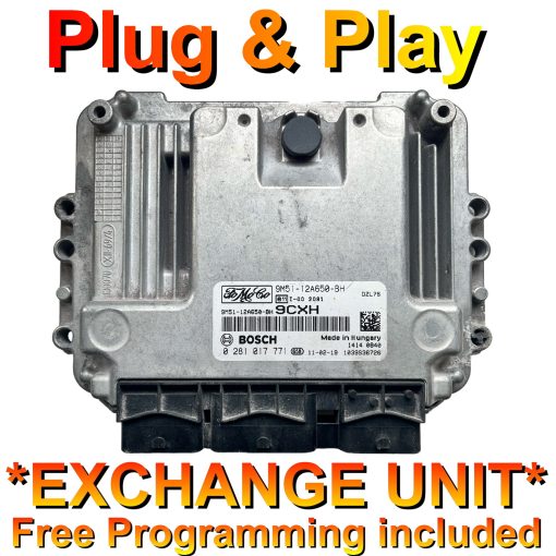 Ford Focus MK2 ECU 0281017771 | 9M51-12A650-BH | 9CXH | EDC16C34 | *Plug & Play* Exchange unit (Free Programming BY POST)