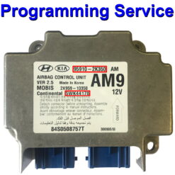 Kia Soul Airbag ECU Continental Mobis 95910-2K350 | 5WK44178 | 2K959-10350 - Programming / Reset / Repair Service