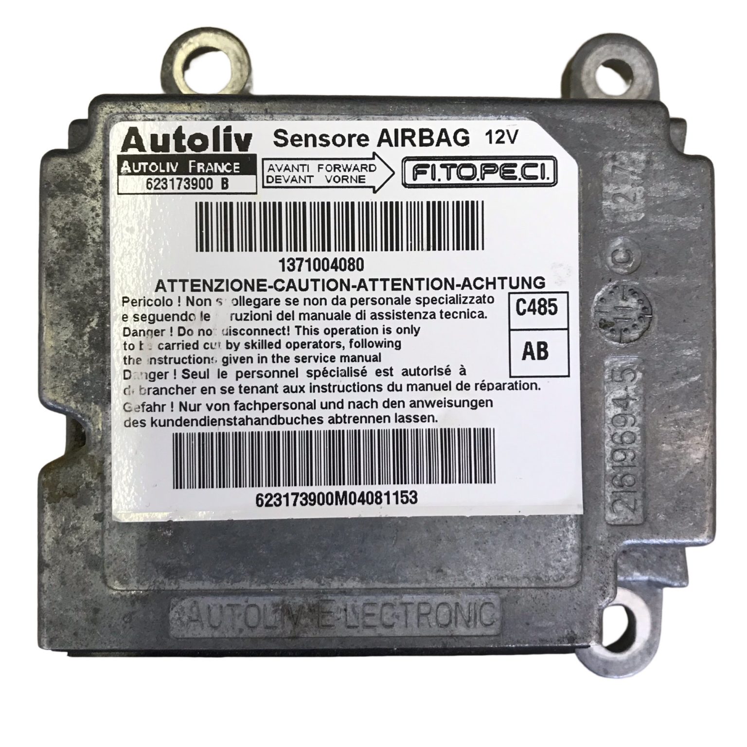 Peugeot Bipper Fiat Fiorino Airbag ECU Autoliv 623173900B