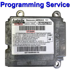 Peugeot Bipper - Fiat Fiorino Airbag ECU Autoliv 623173900B | 1371004080 | Programming / Reset / Repair Service